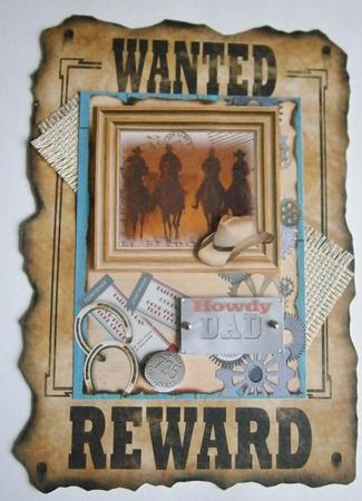 Dad-3D Cowboys by Davina Rundle
