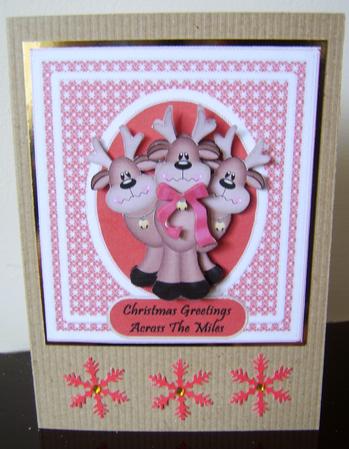 Three Reindeers - Son/daughter by Davina Rundle