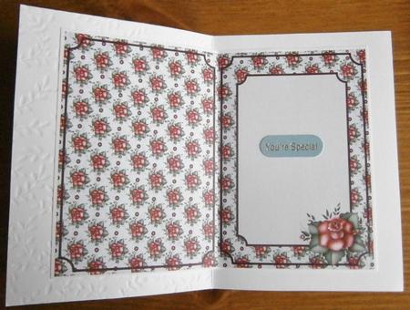 Craft Rose A5 Insert by Davina Rundle