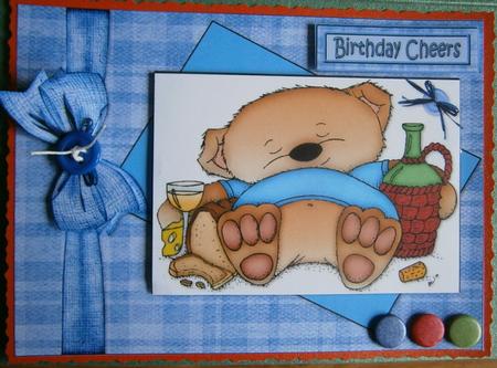 Birthday Snooze Quick Card by Davina Rundle