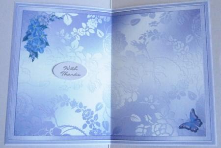 Tea in the Garden with Butterflies Background Sheet by Davina Rundle