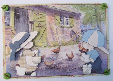 Friends in the Farmyard by Davina Rundle