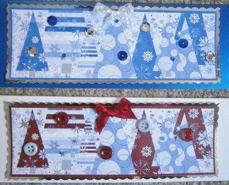 Lots of Trees Large Dl Toppers by Davina Rundle