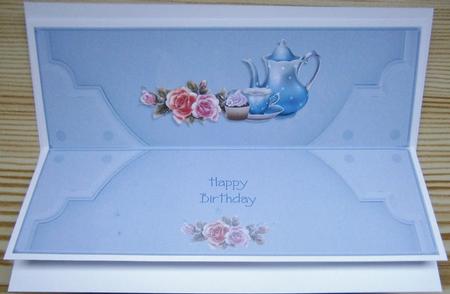 A Little Bit of Friendship Blue Insert by Davina Rundle