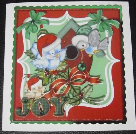Birdie Joy Red by Davina Rundle