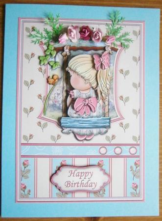 View from the Swing Topper & Decoupage by Davina Rundle