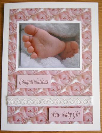 New Baby Girl by Davina Rundle