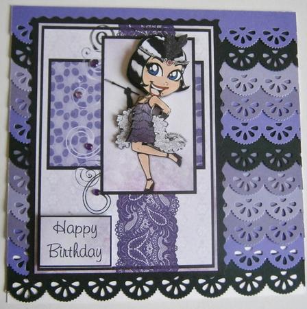 1920's Frieda Flappa 7x5inch Step by Step by Davina Rundle