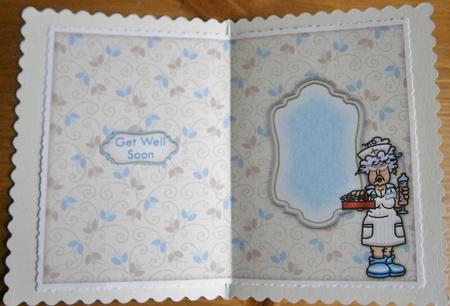 A Cure Get Well Soon or Birthday Insert Matches Cup355660_68 by Davina Rundle