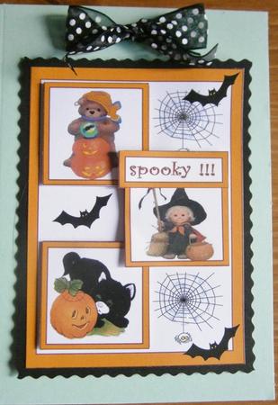 Three Squares - Halloween2 by Davina Rundle