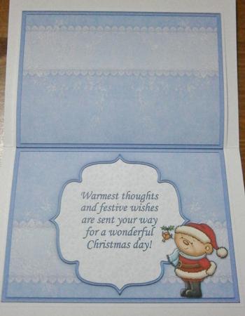 Holly Christmas Insert & Verse Matches Cup358682_68 by Davina Rundle