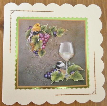 Drinking the Wine!! by Davina Rundle