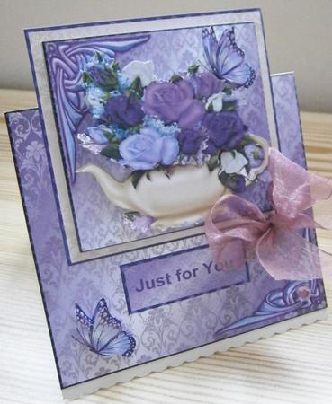 Over the Top Roses Teapot by Davina Rundle