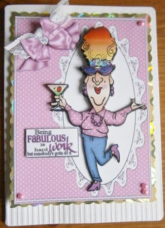Edna Works Hard by Davina Rundle
