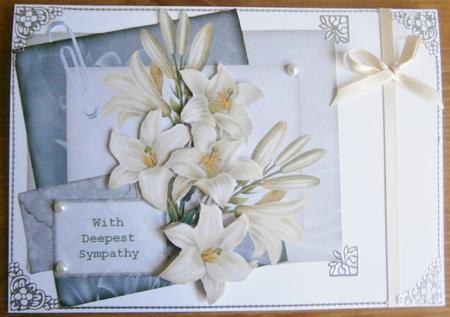 Sympathy Lilies by Davina Rundle