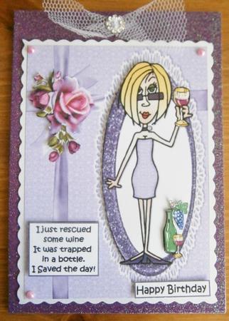 J.j Saves the Day Quick Card by Davina Rundle
