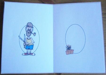 Gardener Bill Has Gone to Pot Insert by Davina Rundle