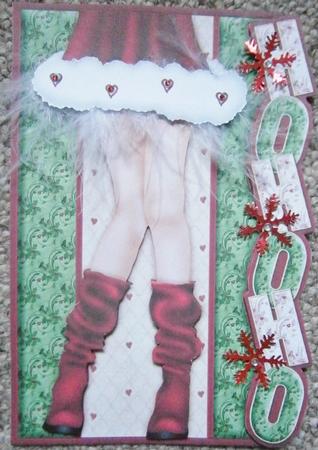 Christmas Over the Side Ho Ho Ho One for the Men by Davina Rundle