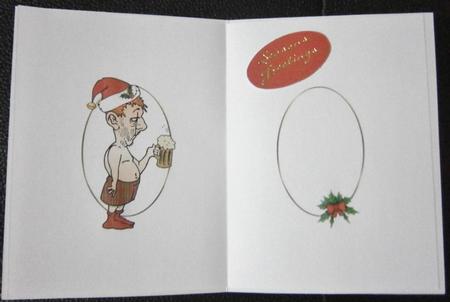 Bert Sends Christmas Cheer Insert by Davina Rundle