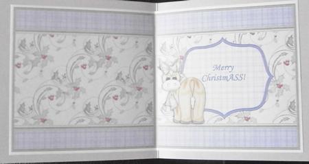 Christmass Ass Christmas Insert for Cup374332_68 by Davina Rundle