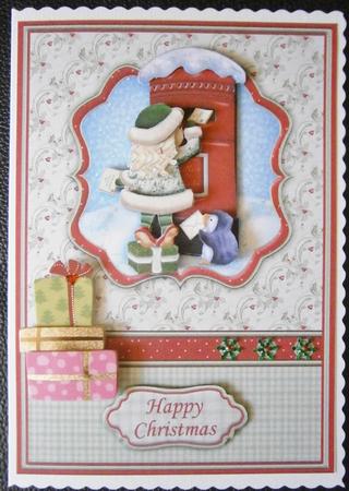 Letters to Santa A5 Christmas Topper & Decoupage by Davina Rundle