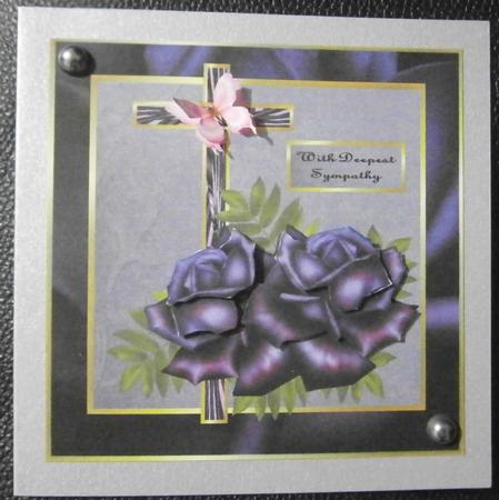 Sympathy Classic Roses 2 by Davina Rundle