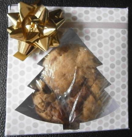 Cookie Pocket - Chocolate and Pink Polka Dot by Davina Rundle