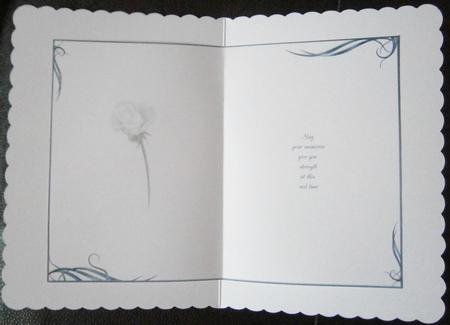 Sympathy Insert by Davina Rundle
