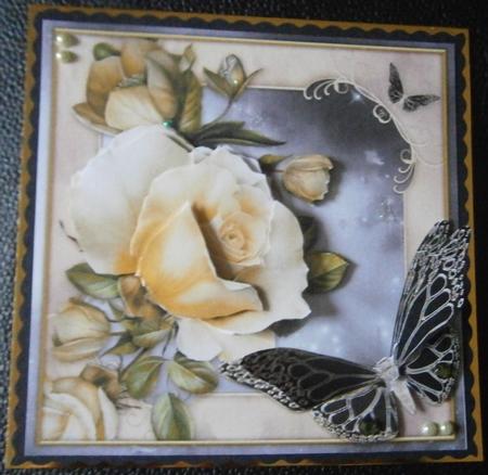 Lemon Roses & Butterfies by Davina Rundle