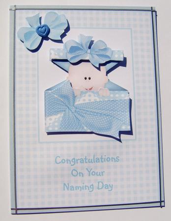 Naming Day - Boy by Davina Rundle