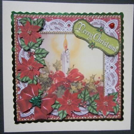 Festive Holly Greeting Tags by Davina Rundle