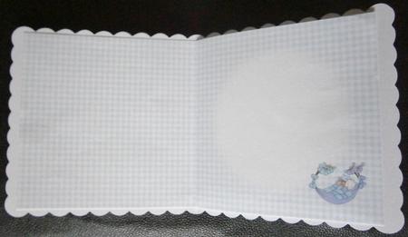 Hammock Slumber (boy) 6x6 Square Insert by Davina Rundle