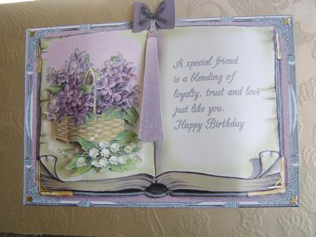 Lily of the Valley and Violets by Davina Rundle