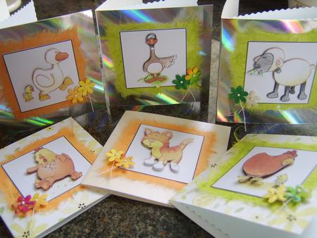 Six Cute Animals. by Davina Rundle