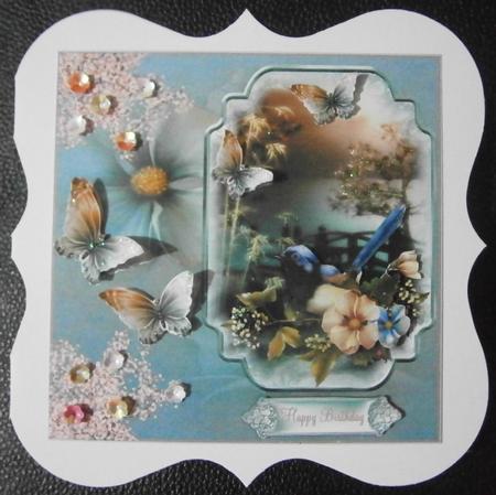 Beautiful Tranquil Moments 8x8 Topper by Davina Rundle