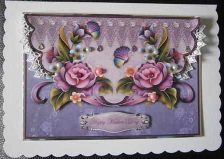 Garden Delights 2 Envelope Card by Davina Rundle