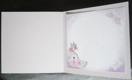 8x8 Tea Flowers and Chocs Insert Plate by Davina Rundle