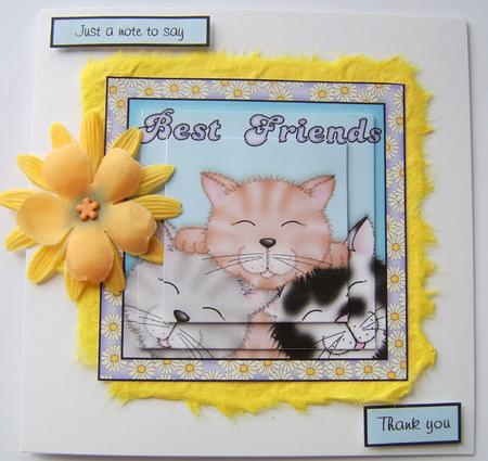 Best Friend Kitty Pyramid by Davina Rundle