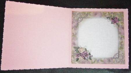 8x8 Vintage Roses for Mothers Day Insert Plate by Davina Rundle