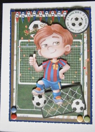 Look at Me I'm a Footie Fan by Davina Rundle