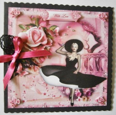 1950's Style Out on a Windy Day by Davina Rundle