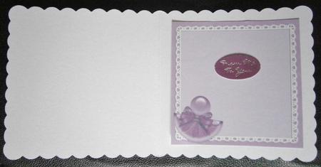 8 x 8 Perfume & Pearls Matching Square Insert Panel by Davina Rundle