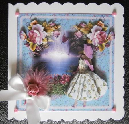 1950's Style Lily Rose Waterfall Mini Kit by Davina Rundle