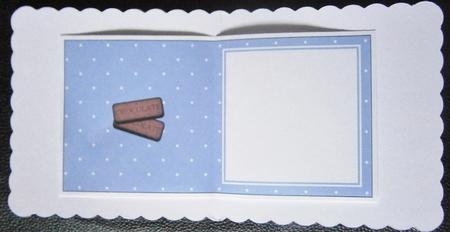 Bourbon Biscuits Birthday Matching Square Insert by Davina Rundle