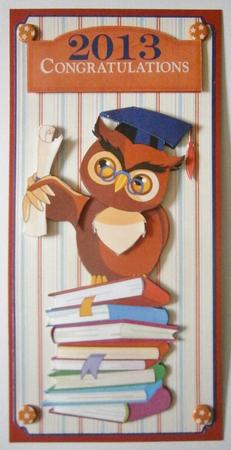 Owl Hoots Congratulations Your Graduation by Davina Rundle