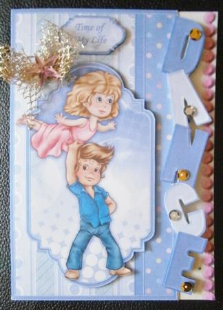 Time of My Life Over the Edge Dance Topper by Davina Rundle
