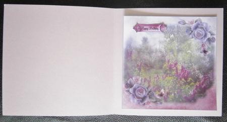 Insert to Compliment Lilac Rose Gardens by Davina Rundle