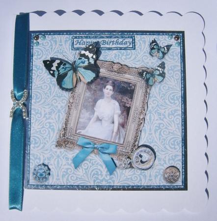 Butterflies and Beauty 8x8 Mini Kit by Davina Rundle