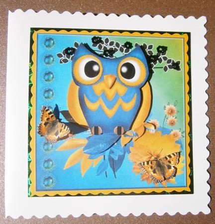 Owl Always Love You Card Topper & Decoupage by Davina Rundle