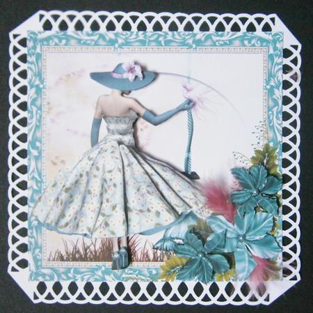 1950's Bird Lady Mini Kit by Davina Rundle